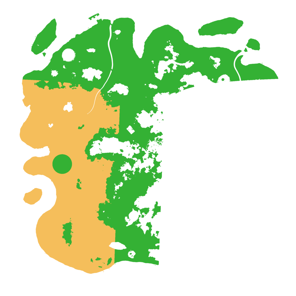 Biome Rust Map: Procedural Map, Size: 4000, Seed: 1067253068