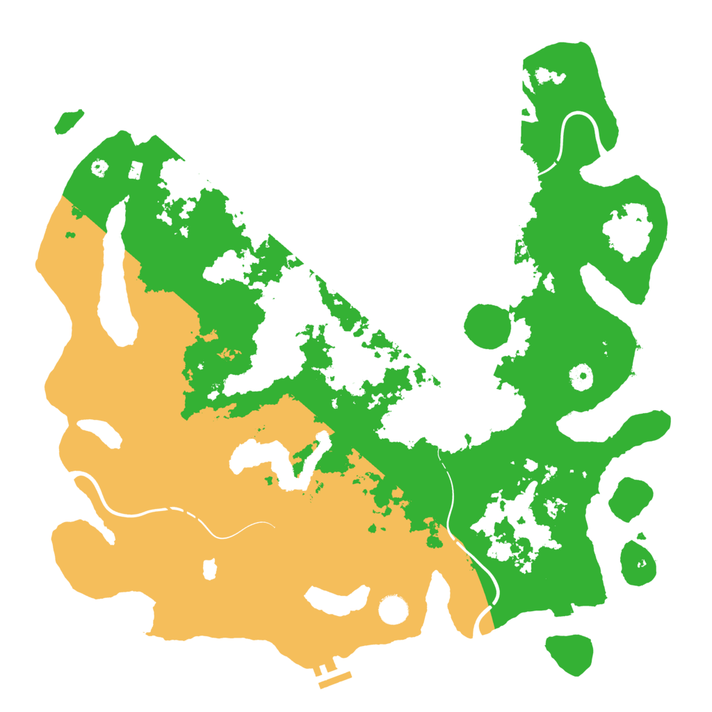 Biome Rust Map: Procedural Map, Size: 4250, Seed: 783485604