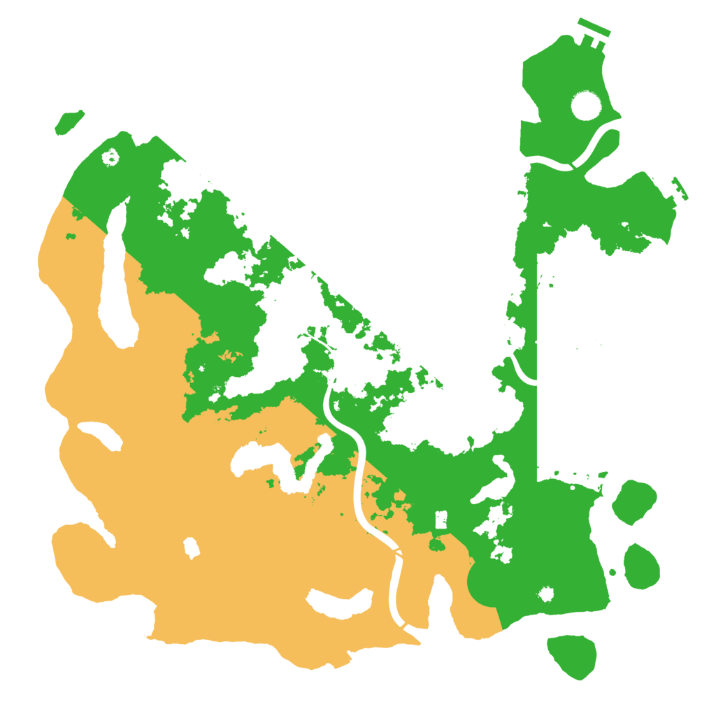 Biome Rust Map: Procedural Map, Size: 4250, Seed: 783485604