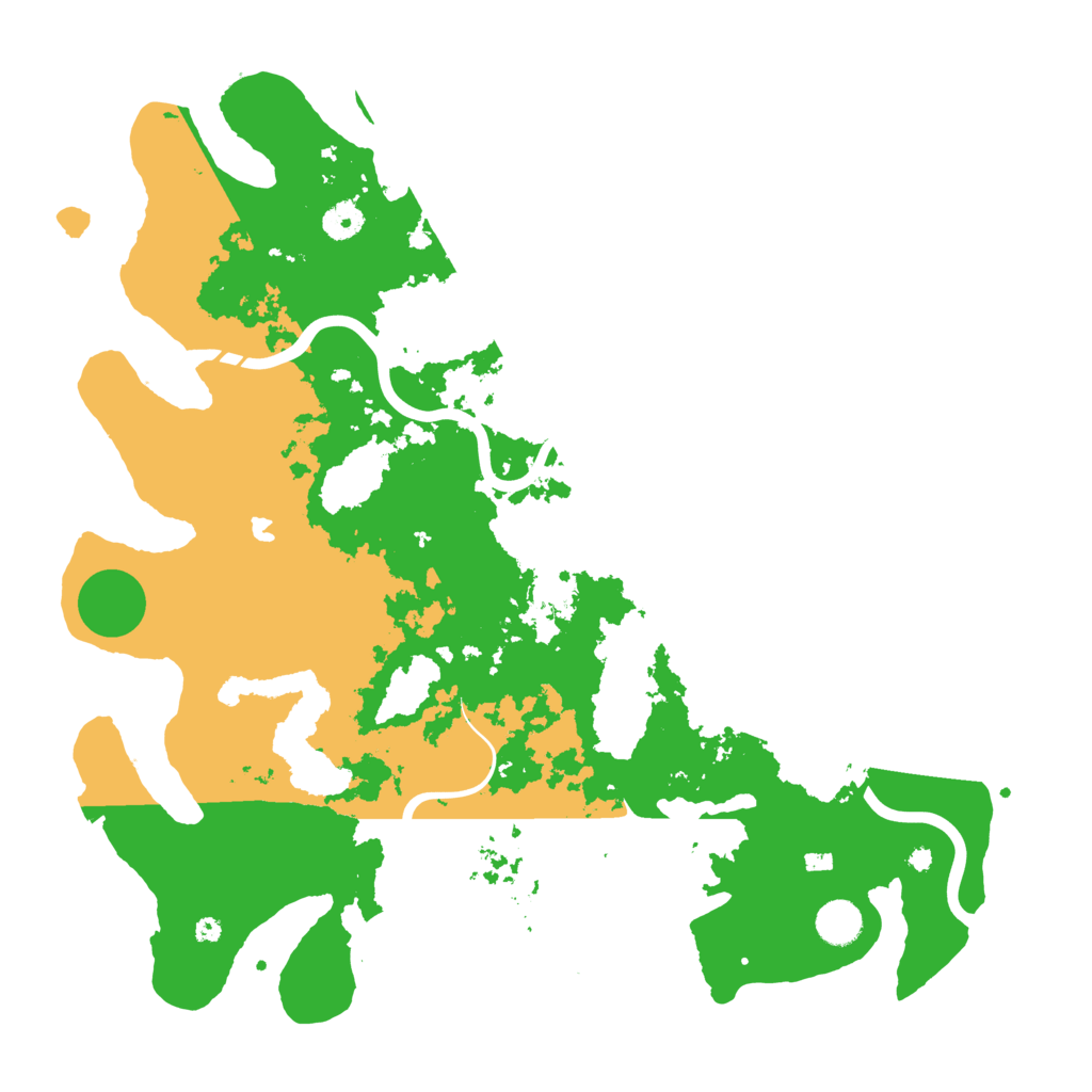 Biome Rust Map: Procedural Map, Size: 4250, Seed: 1716018274