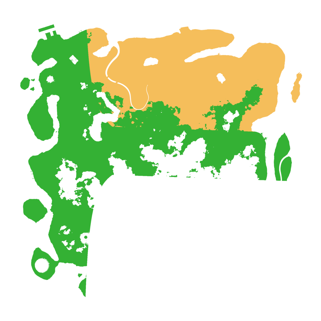 Biome Rust Map: Procedural Map, Size: 4000, Seed: 1151996497