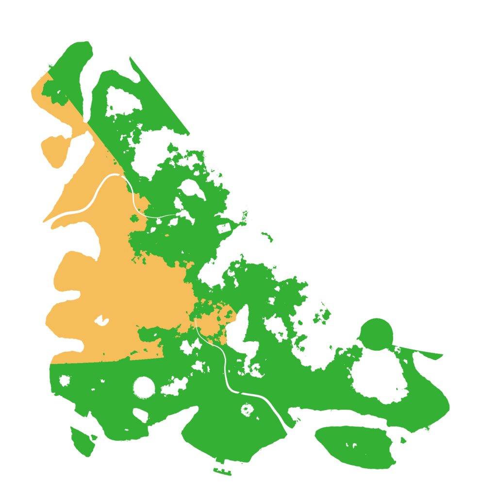 Biome Rust Map: Procedural Map, Size: 4050, Seed: 2057964109