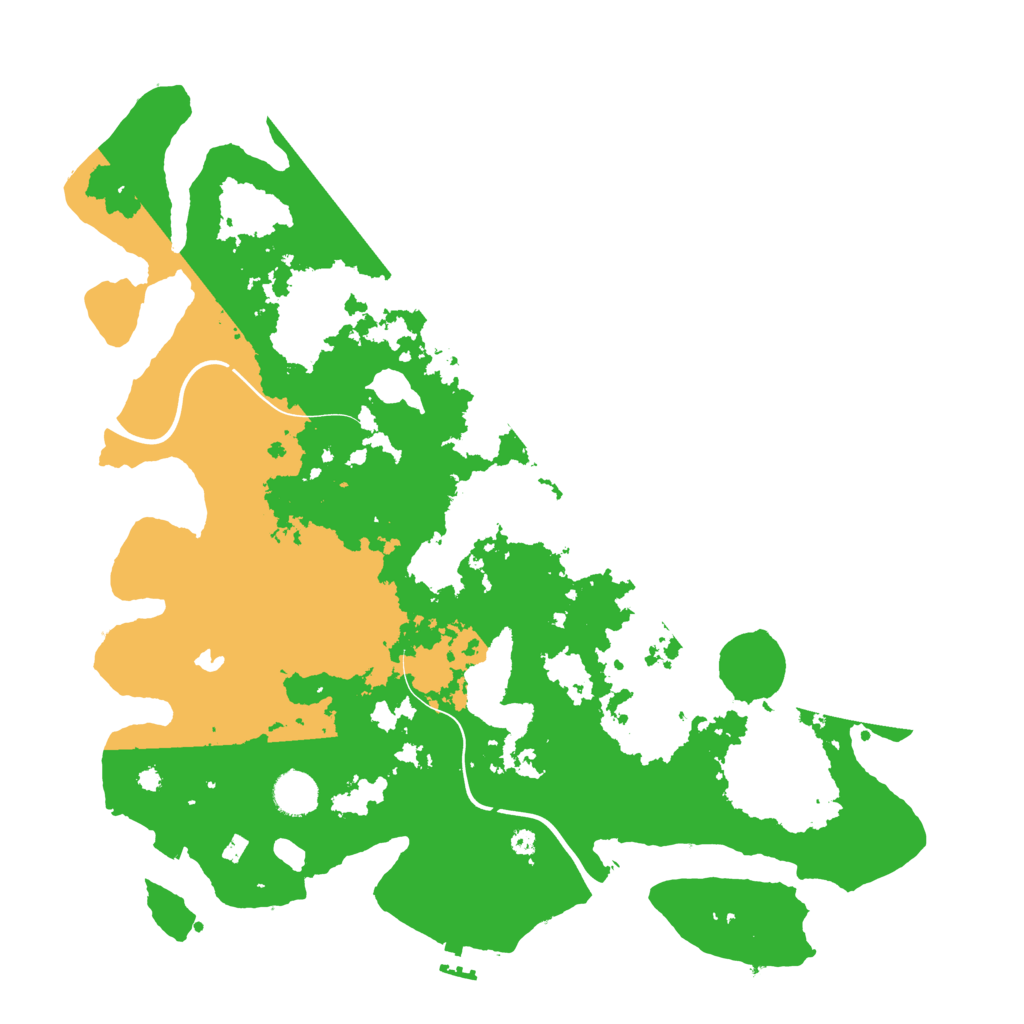 Biome Rust Map: Procedural Map, Size: 4050, Seed: 2057964109