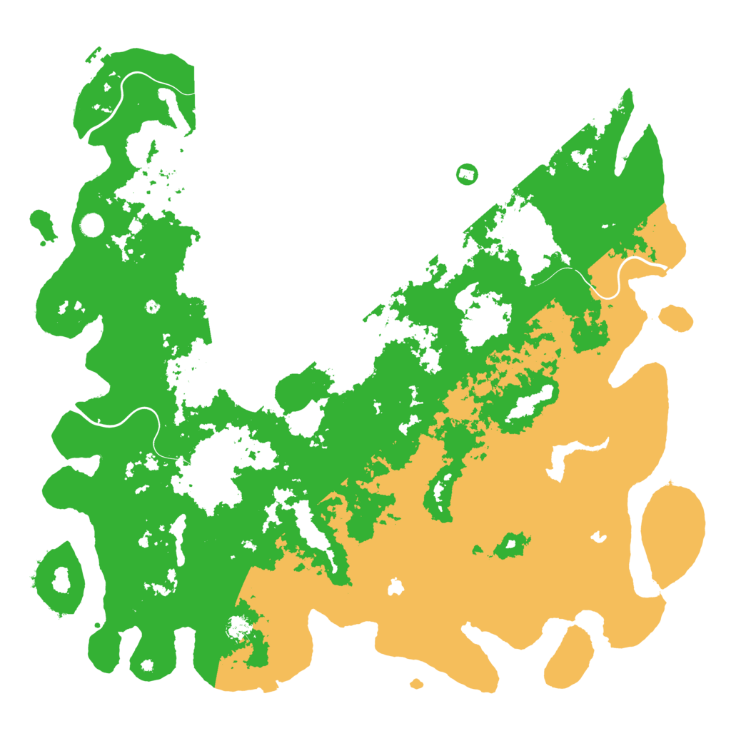Biome Rust Map: Procedural Map, Size: 5386, Seed: 8601198