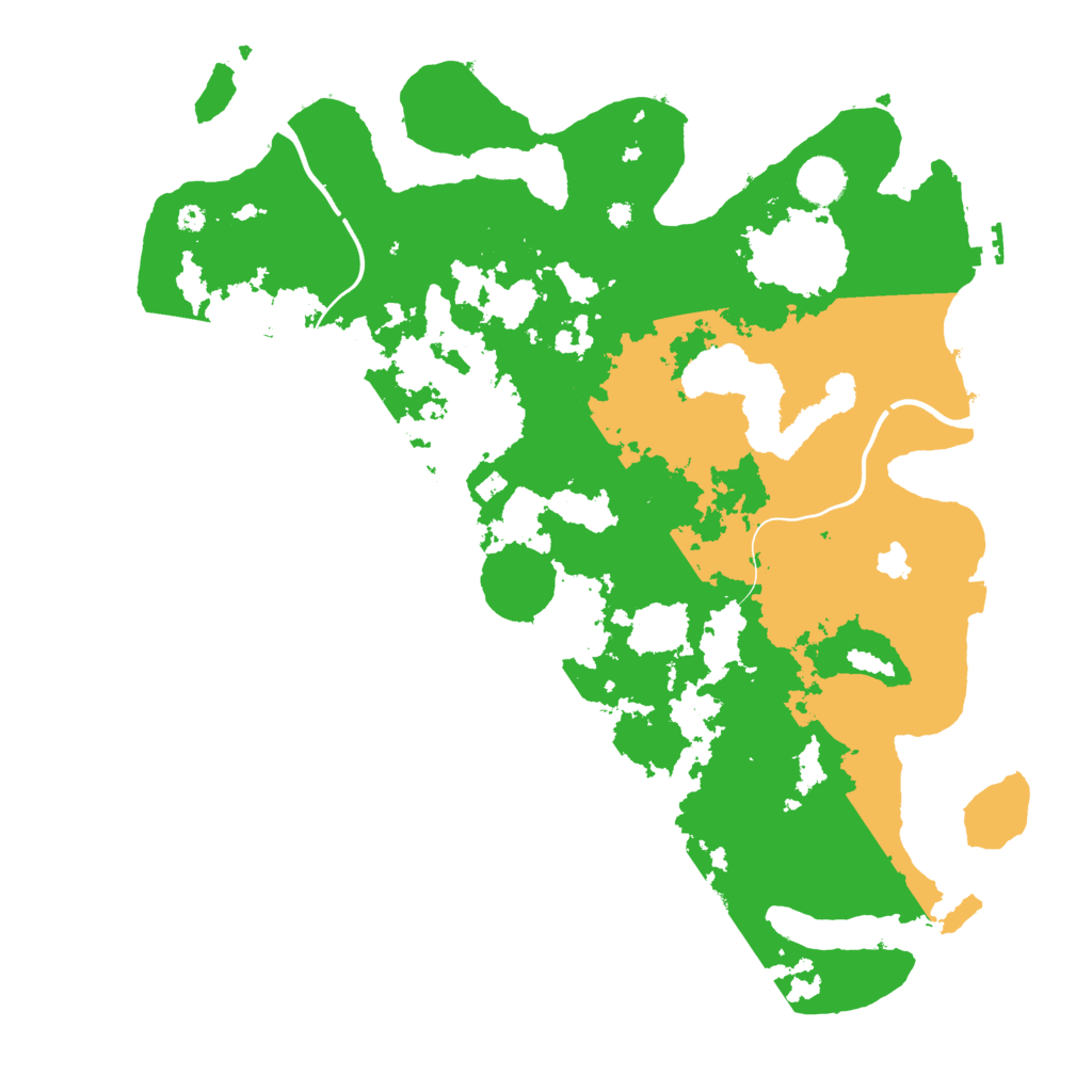 Biome Rust Map: Procedural Map, Size: 4000, Seed: 6914