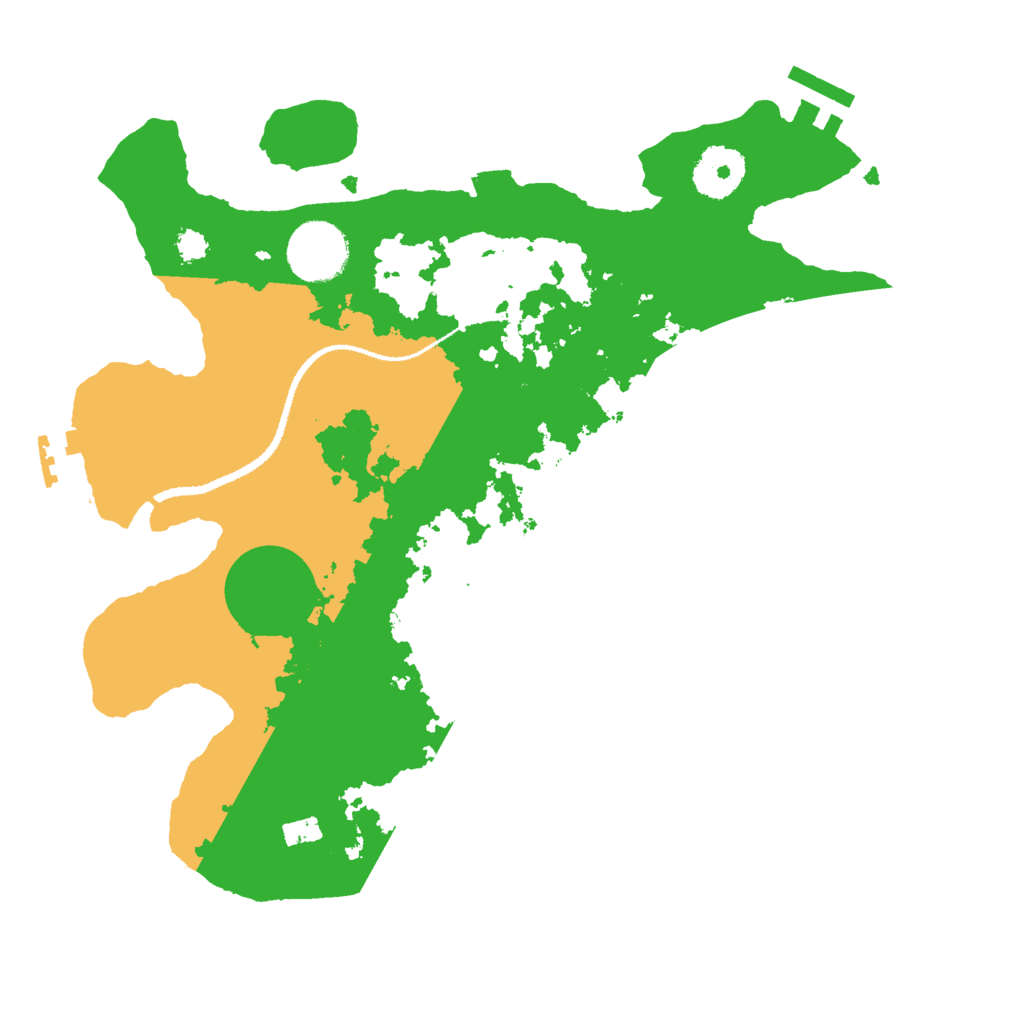 Biome Rust Map: Procedural Map, Size: 3000, Seed: 1673385450