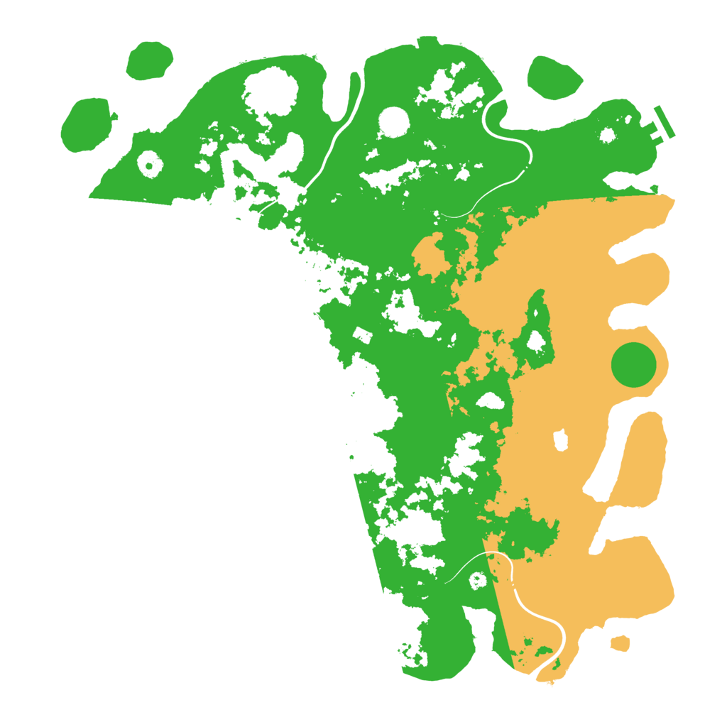 Biome Rust Map: Procedural Map, Size: 4250, Seed: 2067910871