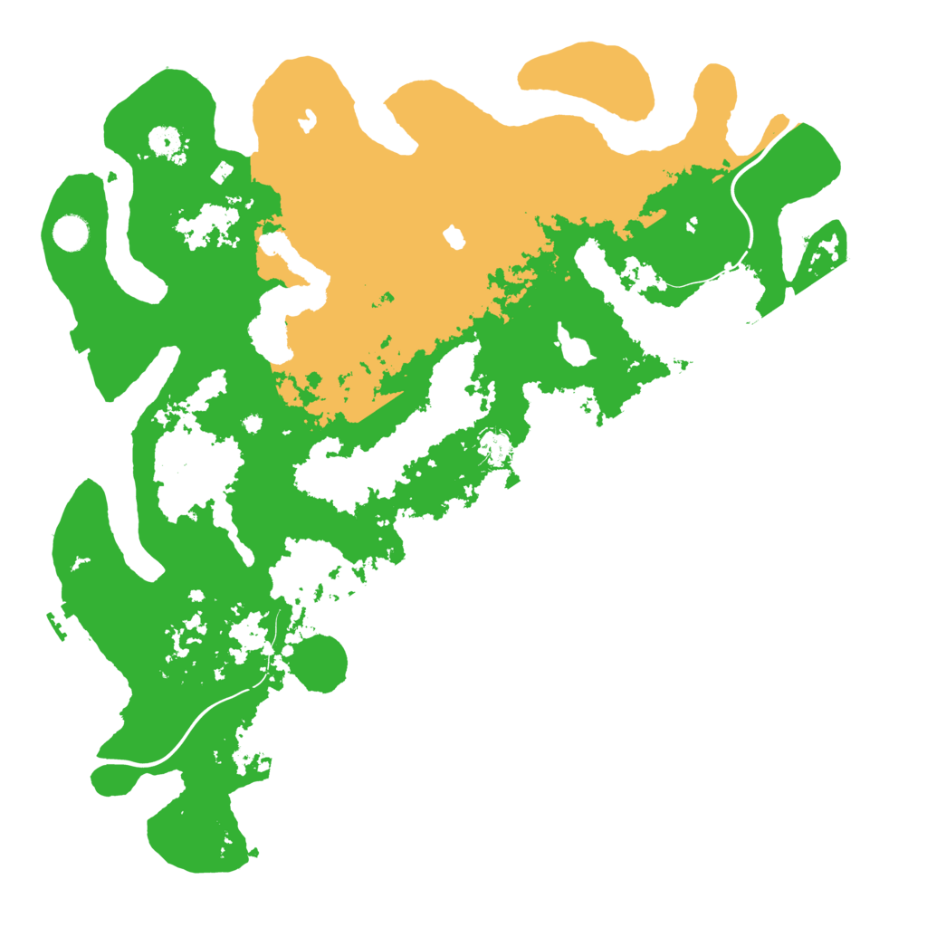 Biome Rust Map: Procedural Map, Size: 4500, Seed: 1650603946