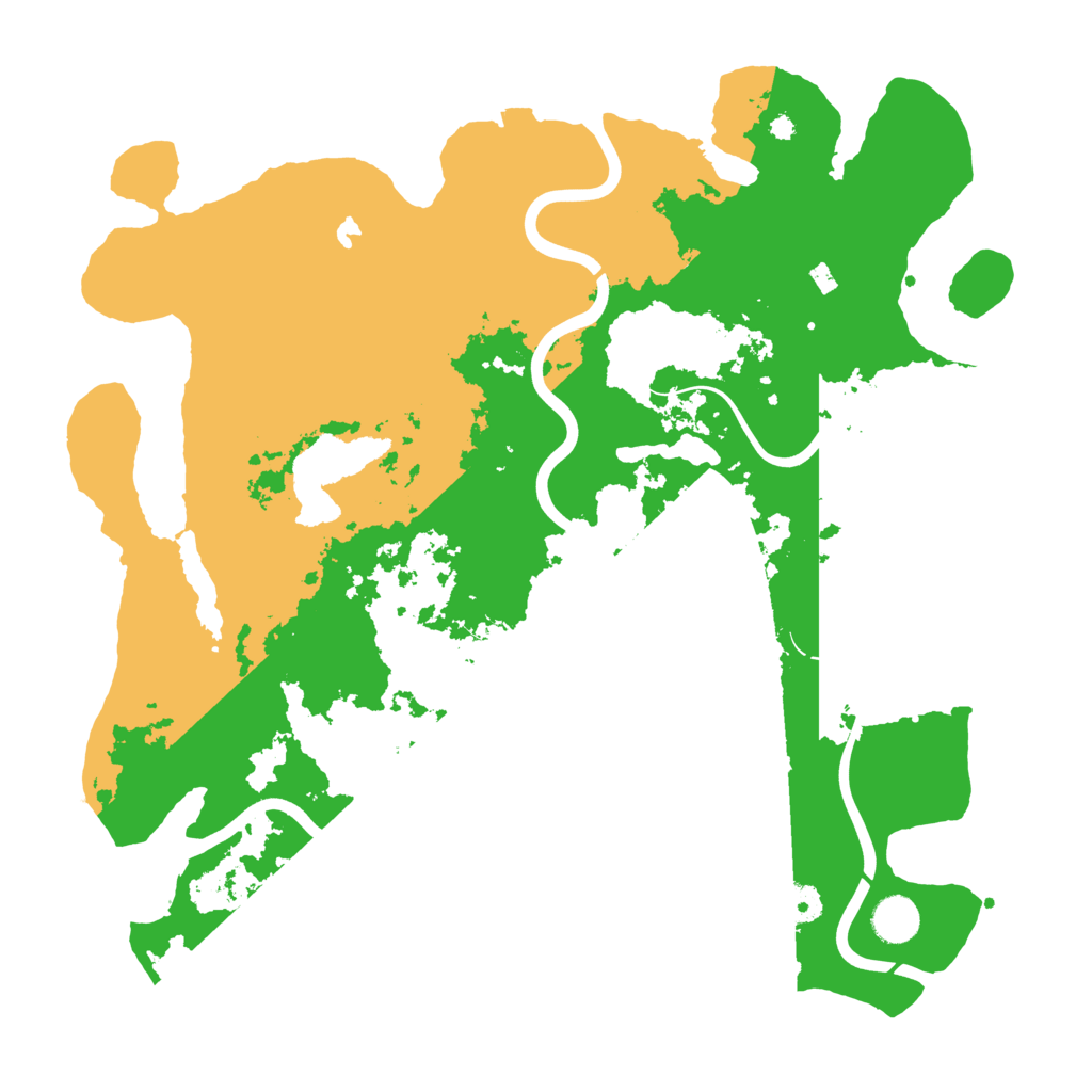 Biome Rust Map: Procedural Map, Size: 4050, Seed: 233858194