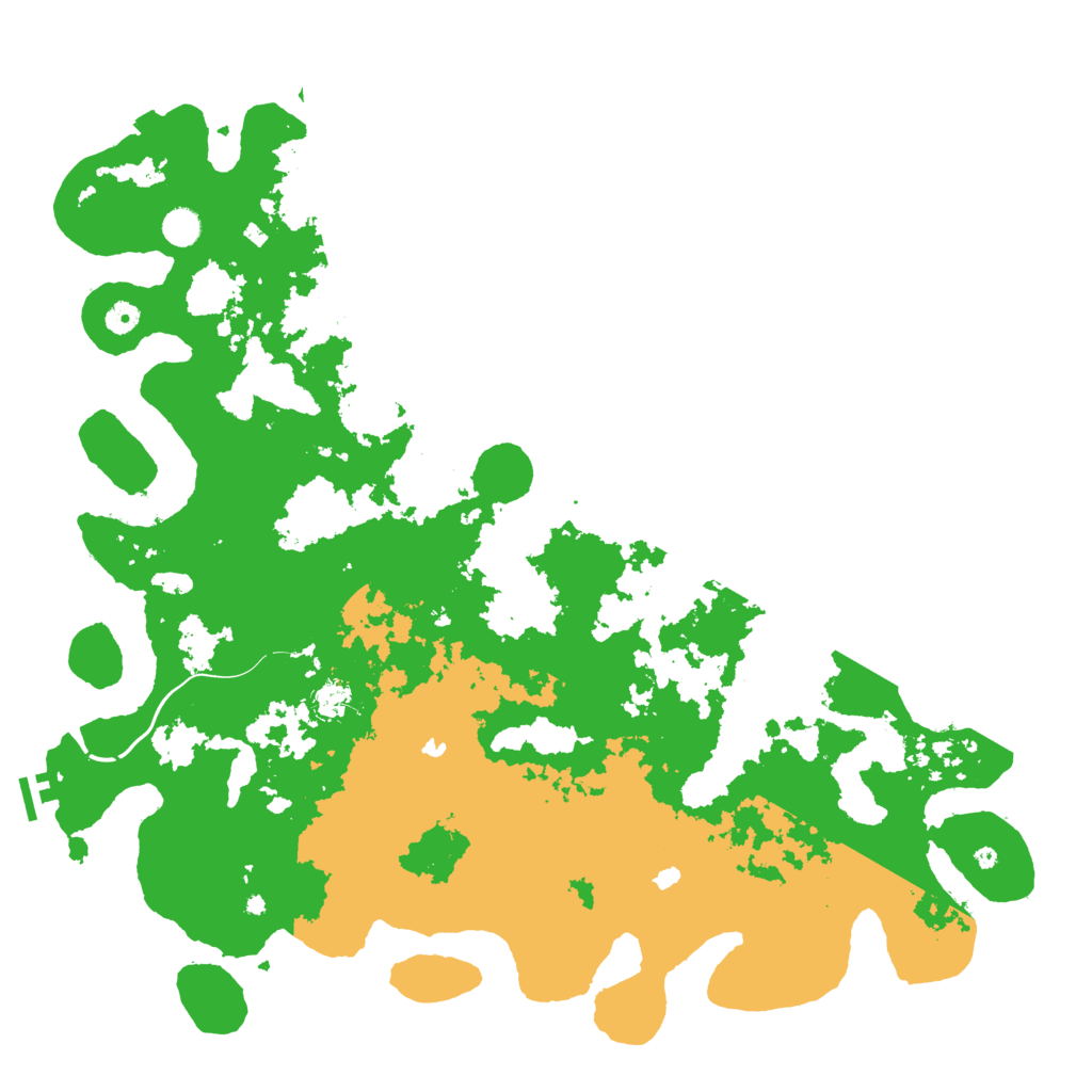 Biome Rust Map: Procedural Map, Size: 5000, Seed: 1025915799