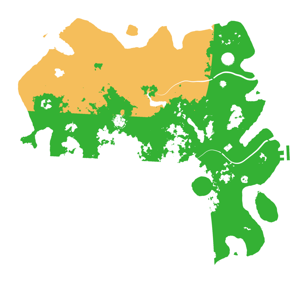 Biome Rust Map: Procedural Map, Size: 4000, Seed: 1396593126