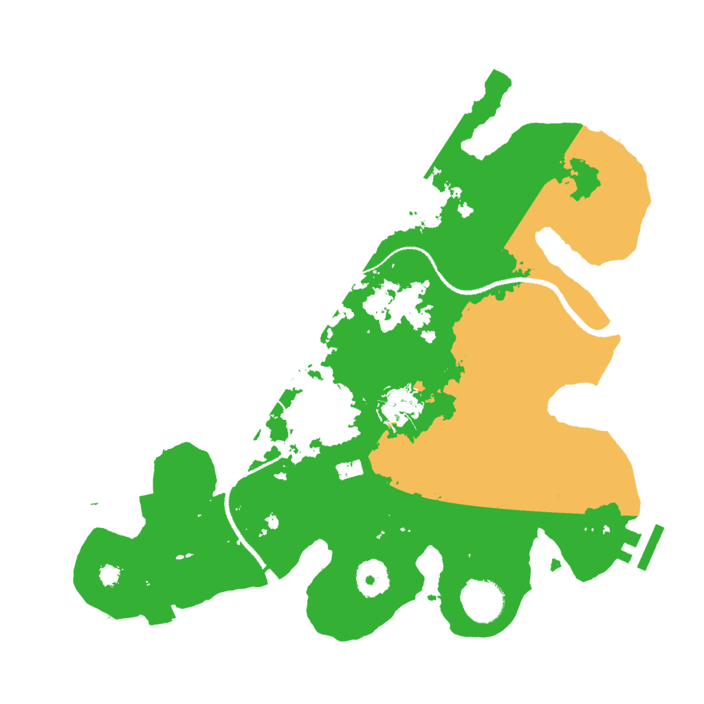 Biome Rust Map: Procedural Map, Size: 3000, Seed: 1032