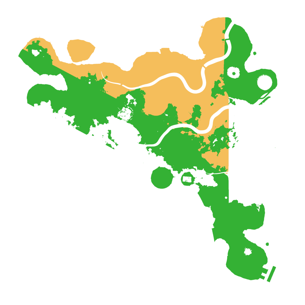 Biome Rust Map: Procedural Map, Size: 3750, Seed: 639841329
