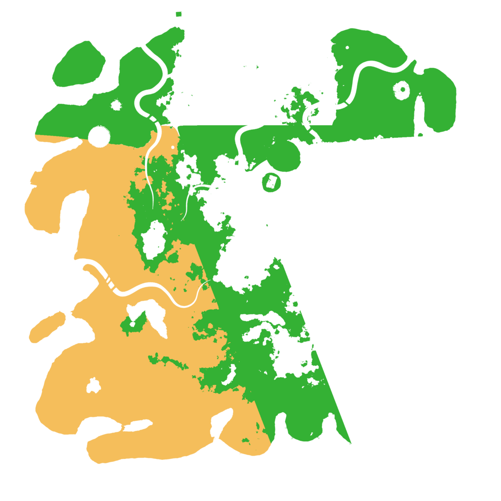 Biome Rust Map: Procedural Map, Size: 4250, Seed: 24198807