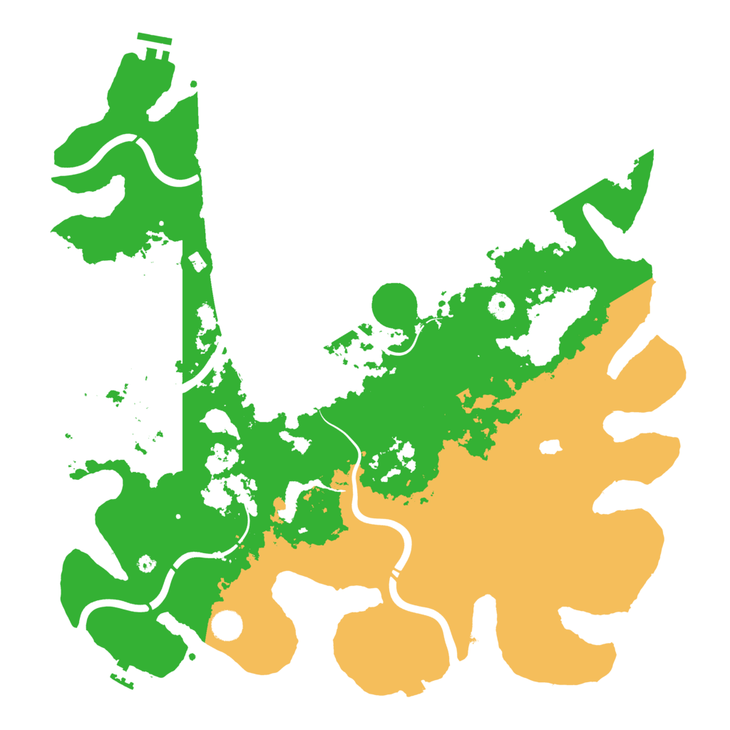 Biome Rust Map: Procedural Map, Size: 4250, Seed: 87755605