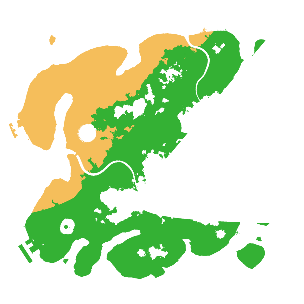 Biome Rust Map: Procedural Map, Size: 3000, Seed: 515675778