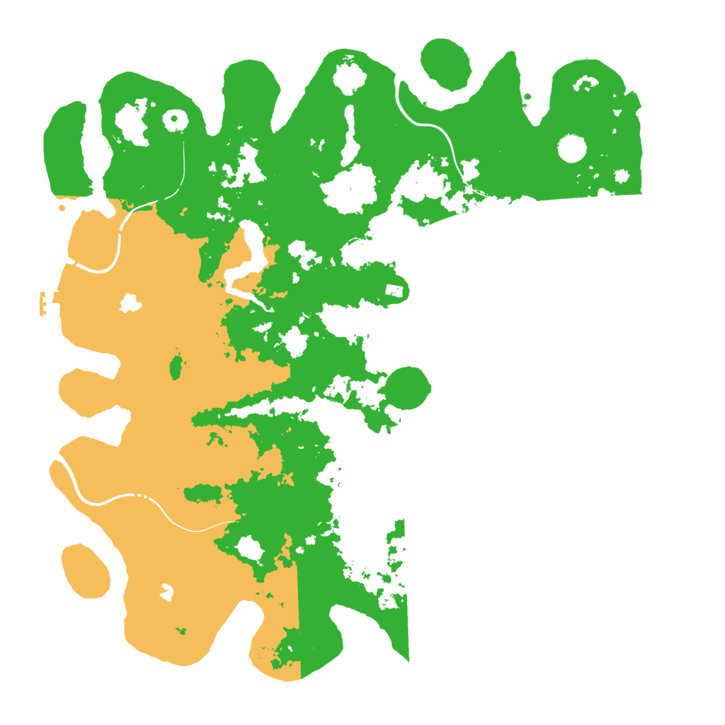 Biome Rust Map: Procedural Map, Size: 4500, Seed: 9363