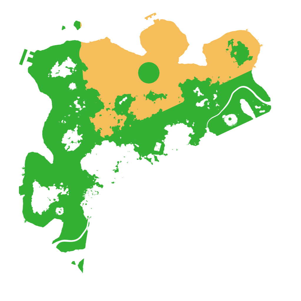 Biome Rust Map: Procedural Map, Size: 3750, Seed: 1184967034