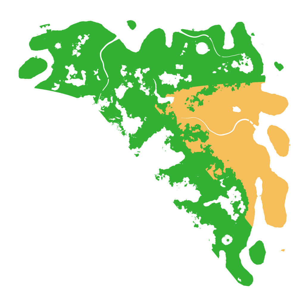 Biome Rust Map: Procedural Map, Size: 4500, Seed: 859194878