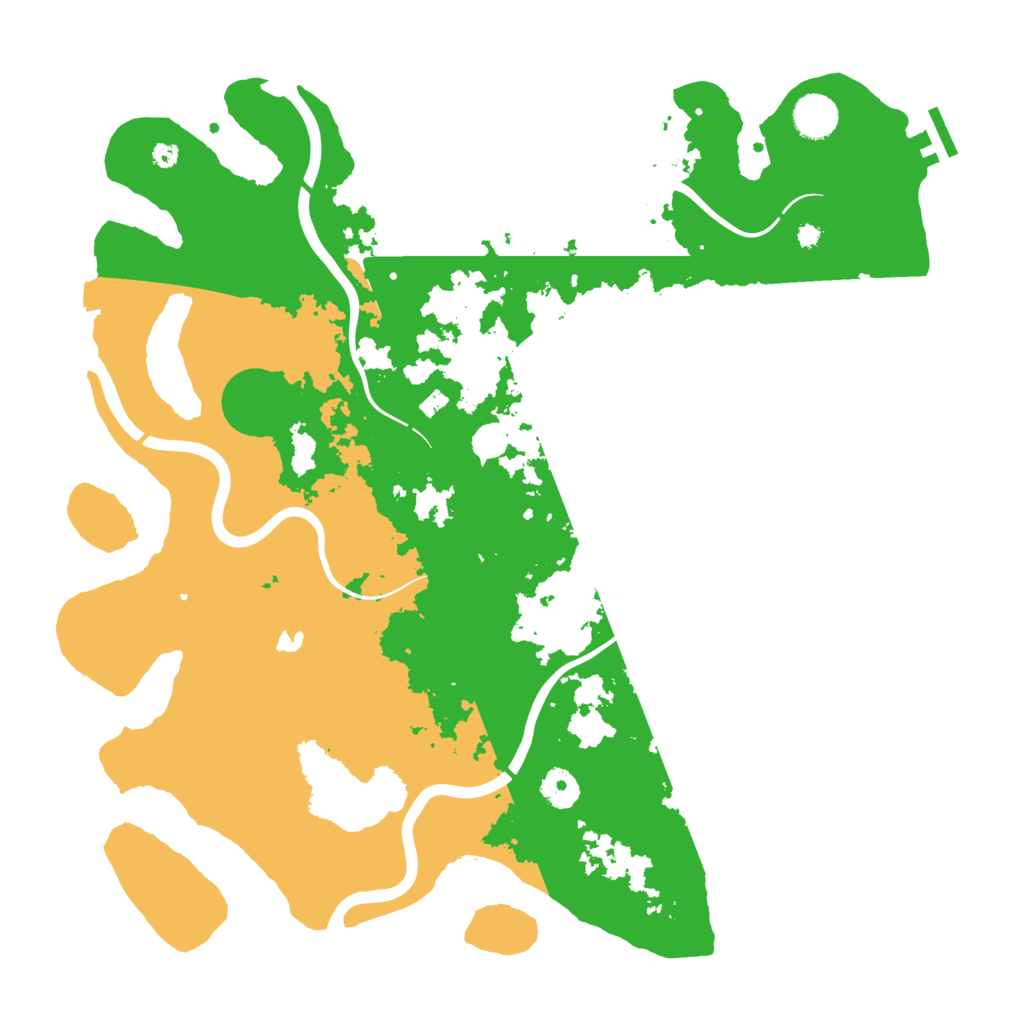 Biome Rust Map: Procedural Map, Size: 4000, Seed: 215350088