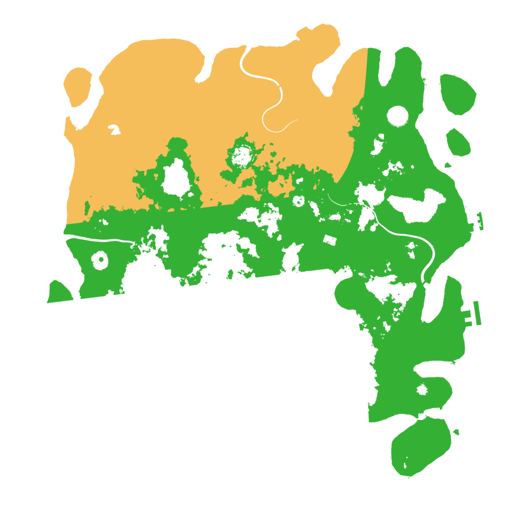 Biome Rust Map: Procedural Map, Size: 4250, Seed: 1096354823