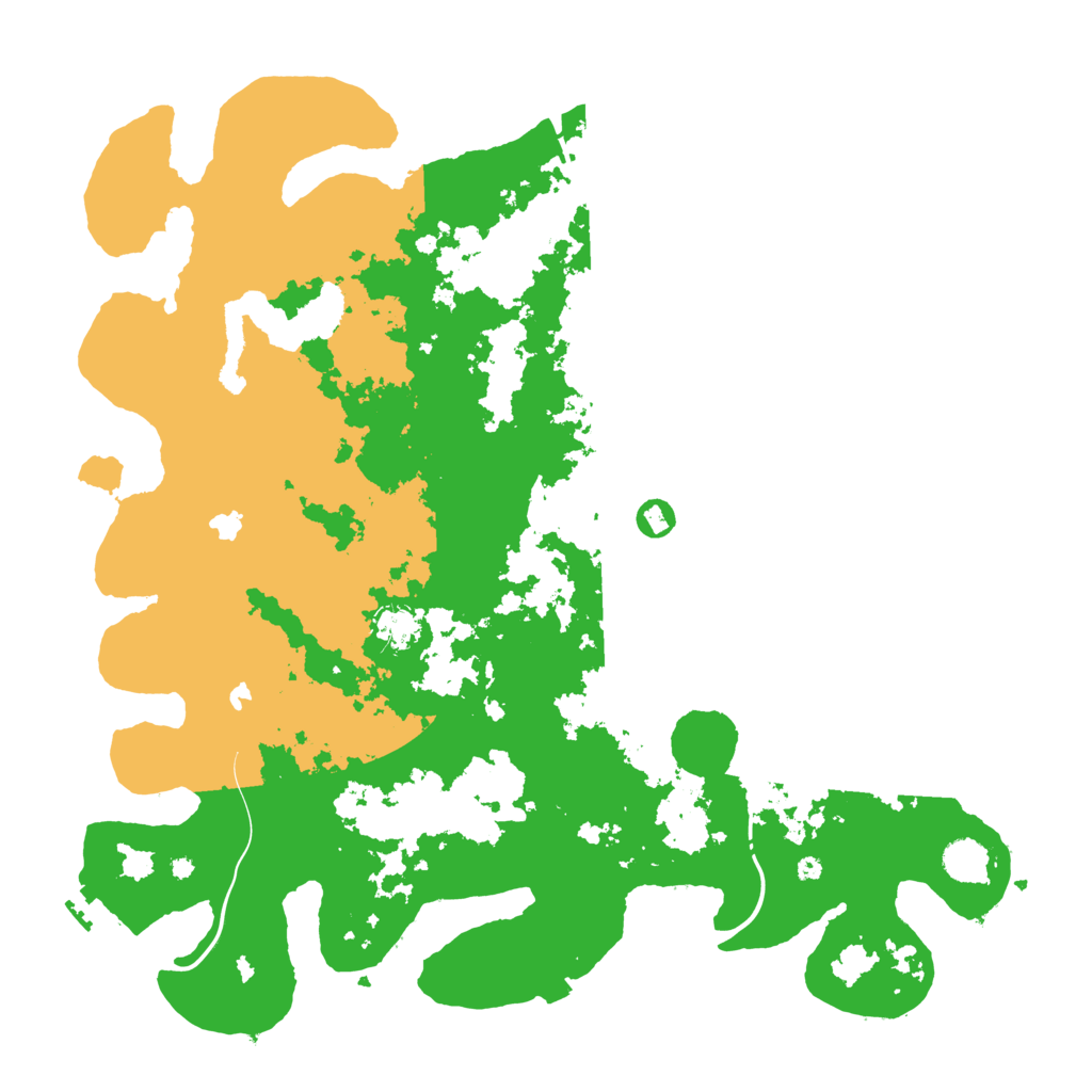 Biome Rust Map: Procedural Map, Size: 4500, Seed: 711719832