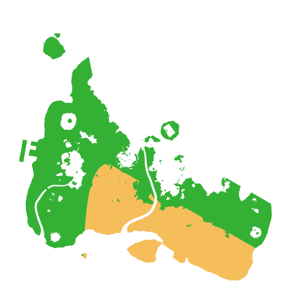 Biome Rust Map: Procedural Map, Size: 2800, Seed: 254783