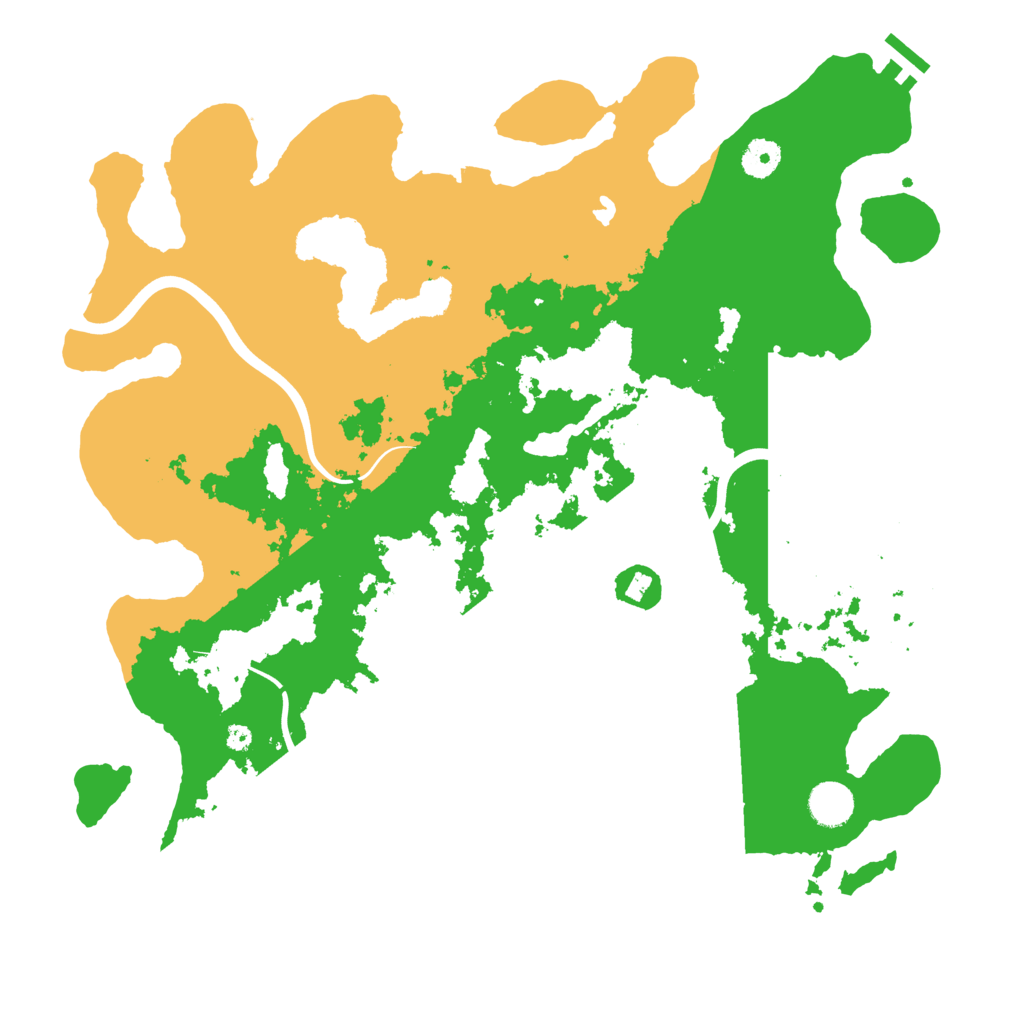 Biome Rust Map: Procedural Map, Size: 4000, Seed: 1906458391