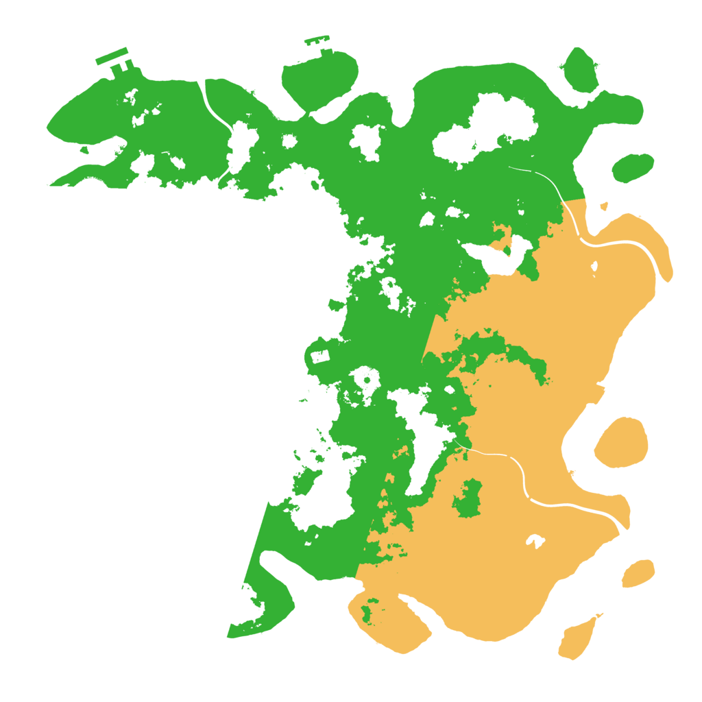 Biome Rust Map: Procedural Map, Size: 4250, Seed: 475183435