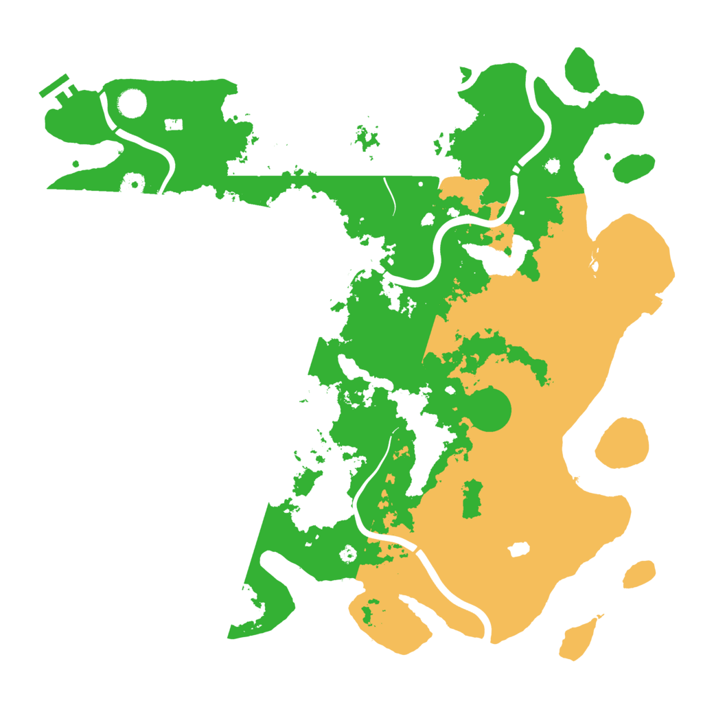 Biome Rust Map: Procedural Map, Size: 4250, Seed: 475183435