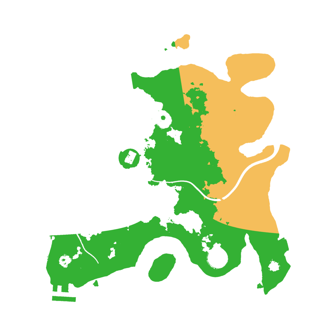 Biome Rust Map: Procedural Map, Size: 2750, Seed: 1107722985