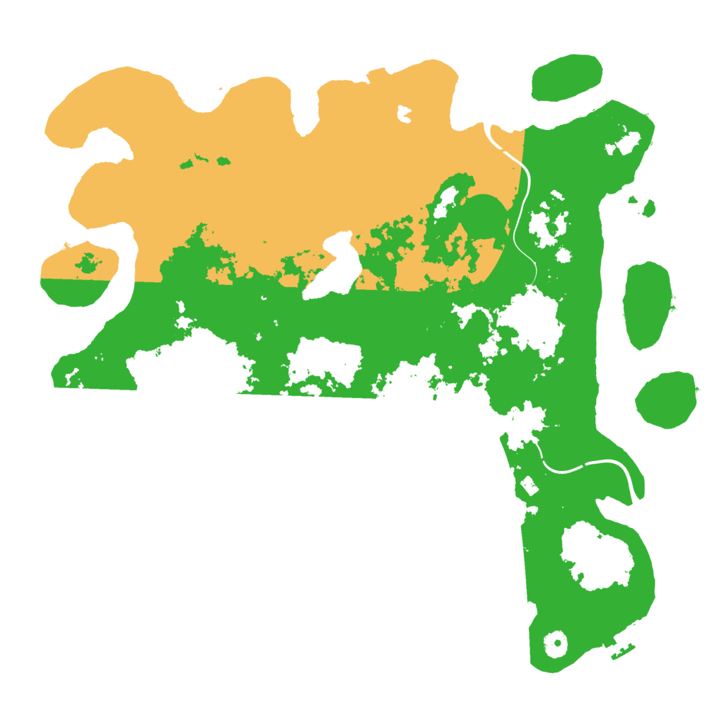 Biome Rust Map: Procedural Map, Size: 4250, Seed: 253498012