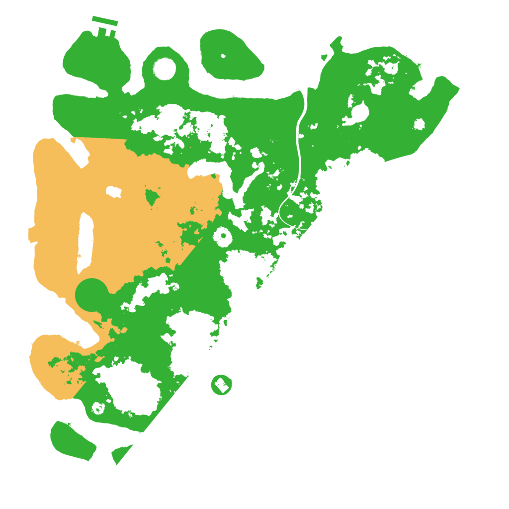 Biome Rust Map: Procedural Map, Size: 4000, Seed: 1987594314