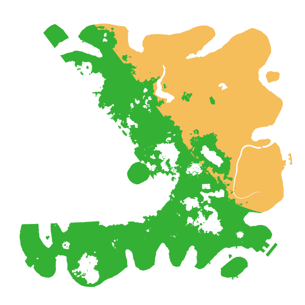 Biome Rust Map: Procedural Map, Size: 4000, Seed: 315786584