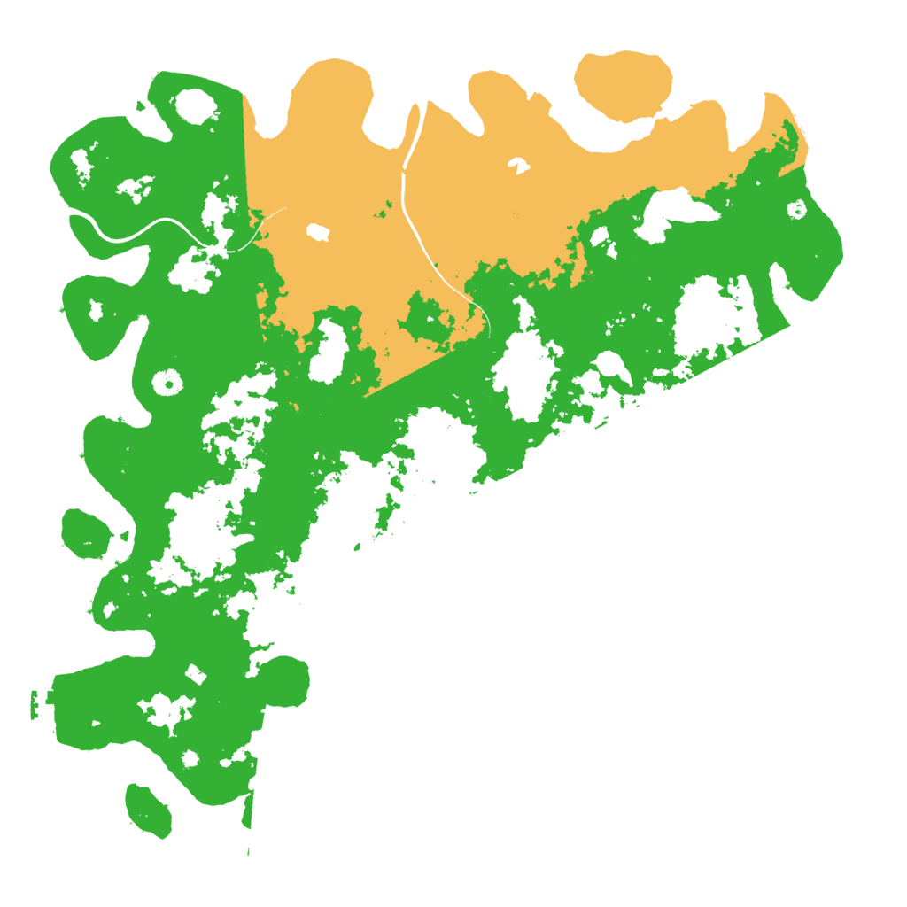 Biome Rust Map: Procedural Map, Size: 4750, Seed: 205