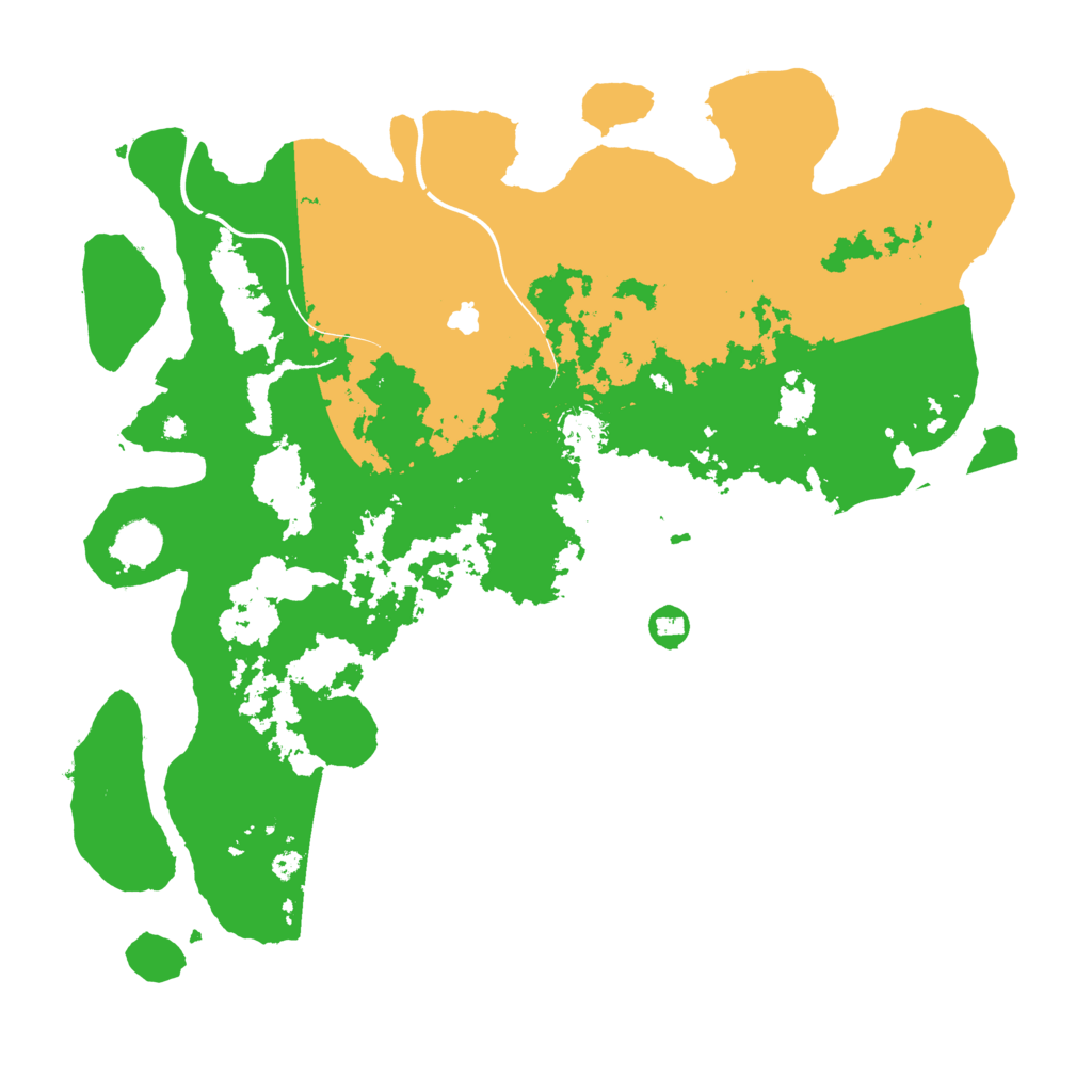 Biome Rust Map: Procedural Map, Size: 4250, Seed: 145250607