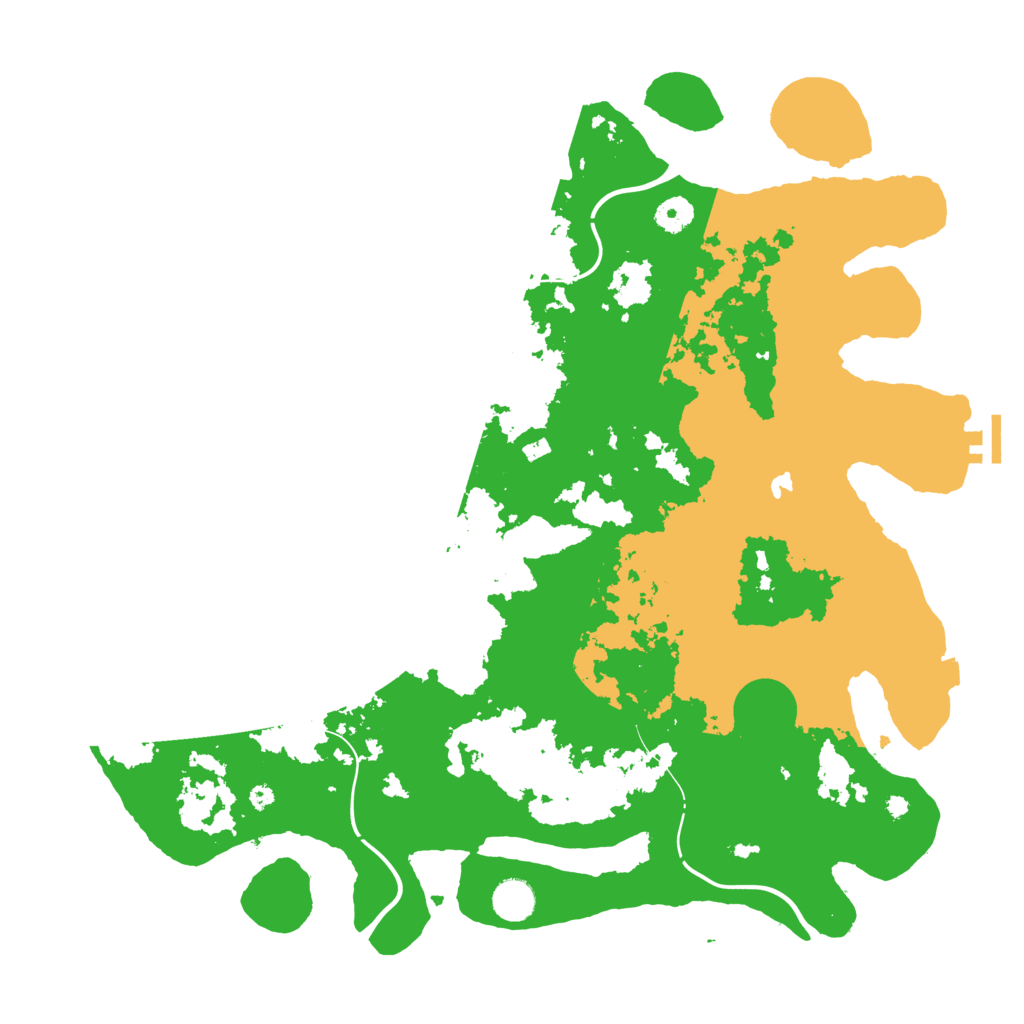 Biome Rust Map: Procedural Map, Size: 4250, Seed: 109566832