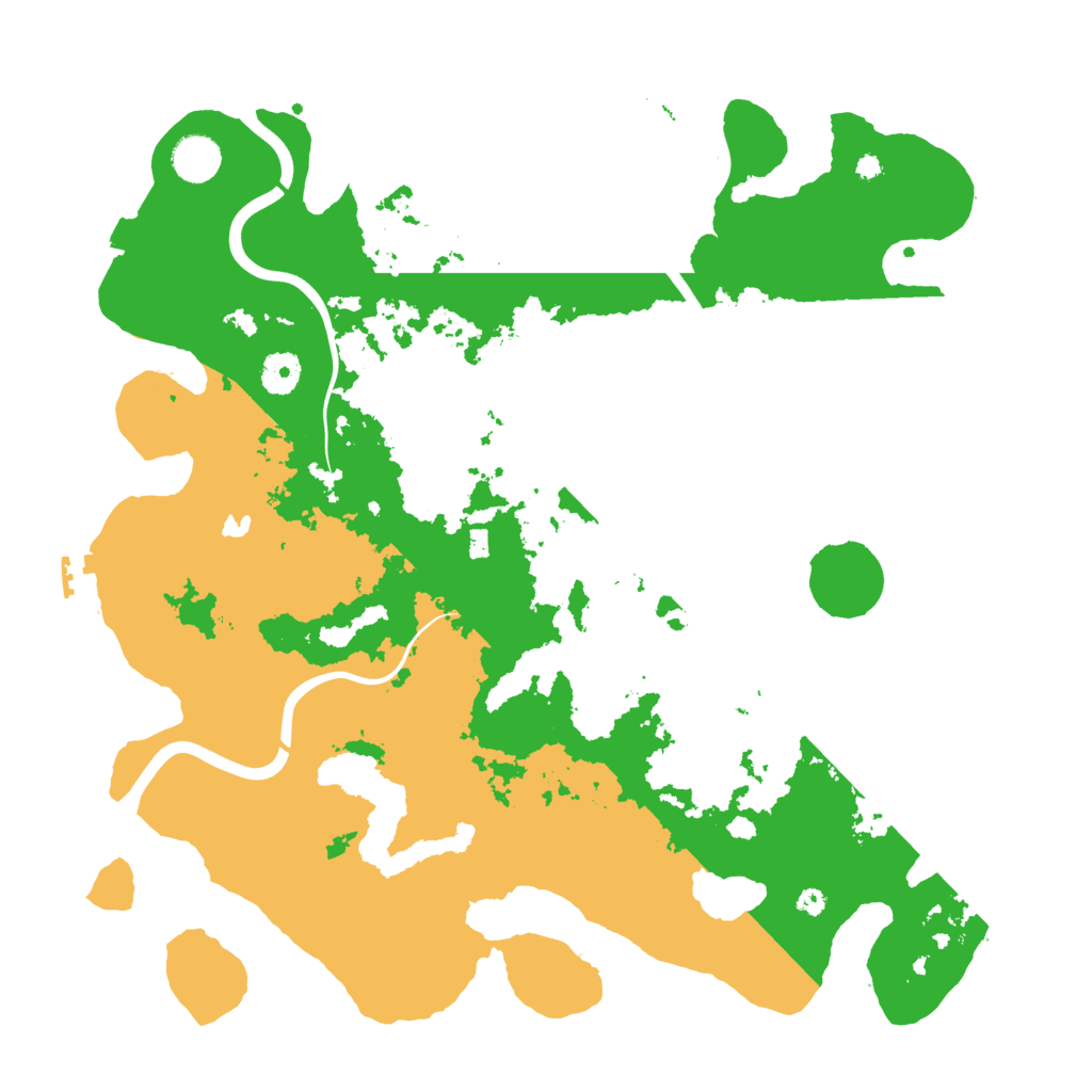 Biome Rust Map: Procedural Map, Size: 4000, Seed: 31081057