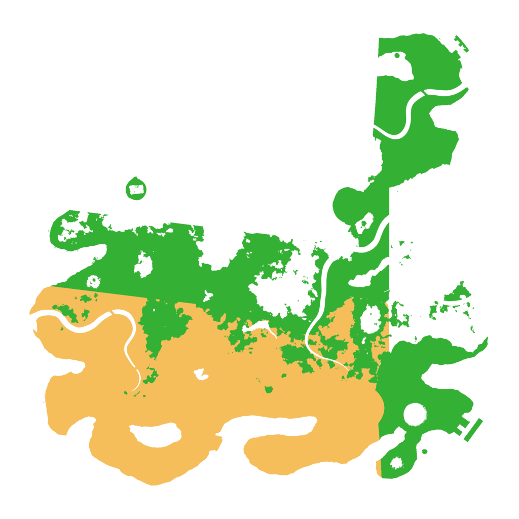 Biome Rust Map: Procedural Map, Size: 4000, Seed: 584963055