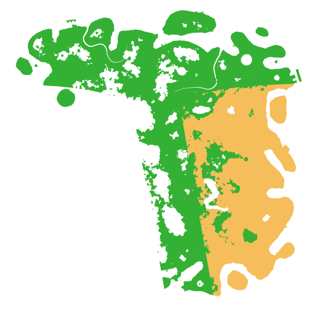 Biome Rust Map: Procedural Map, Size: 5000, Seed: 1928723289