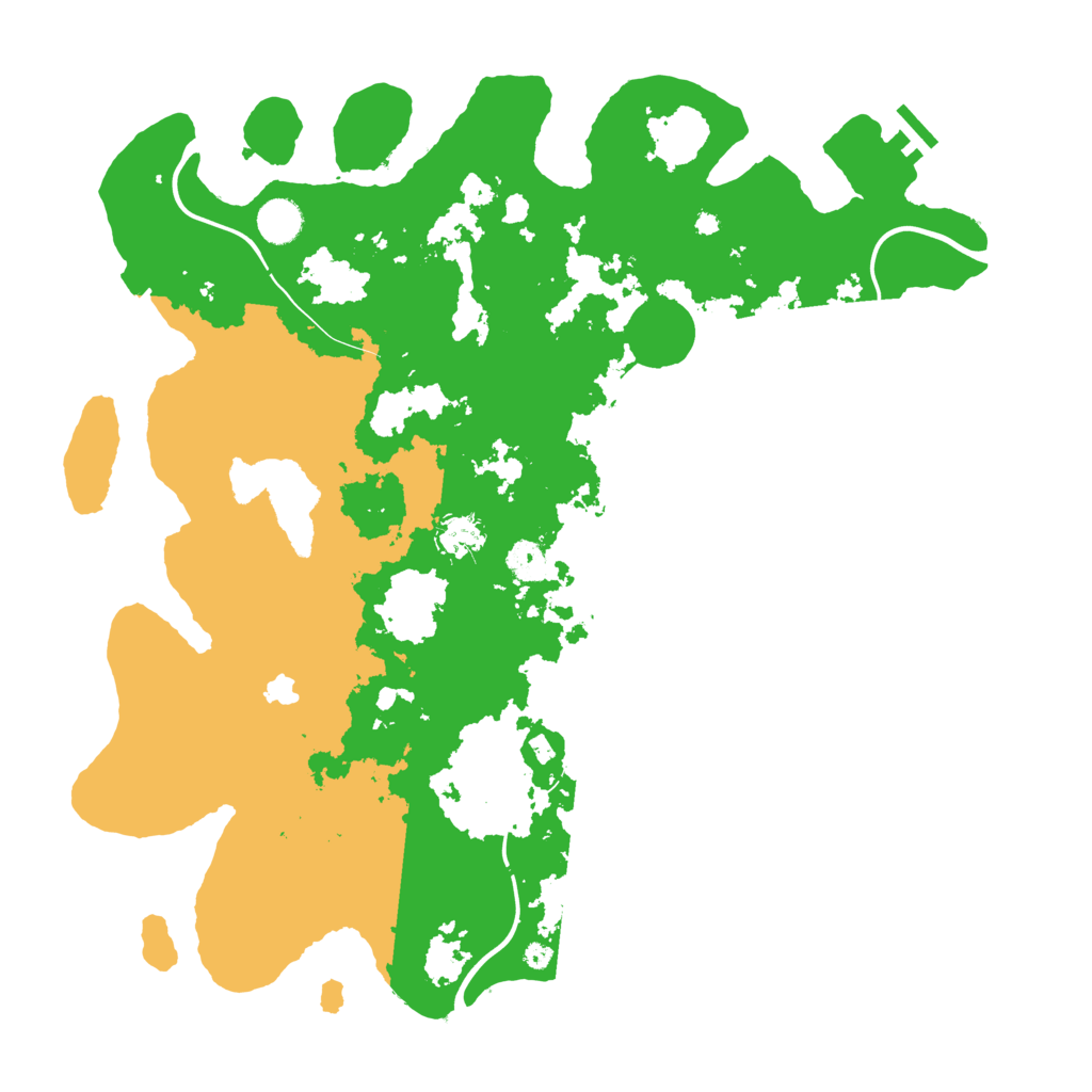 Biome Rust Map: Procedural Map, Size: 4250, Seed: 3031