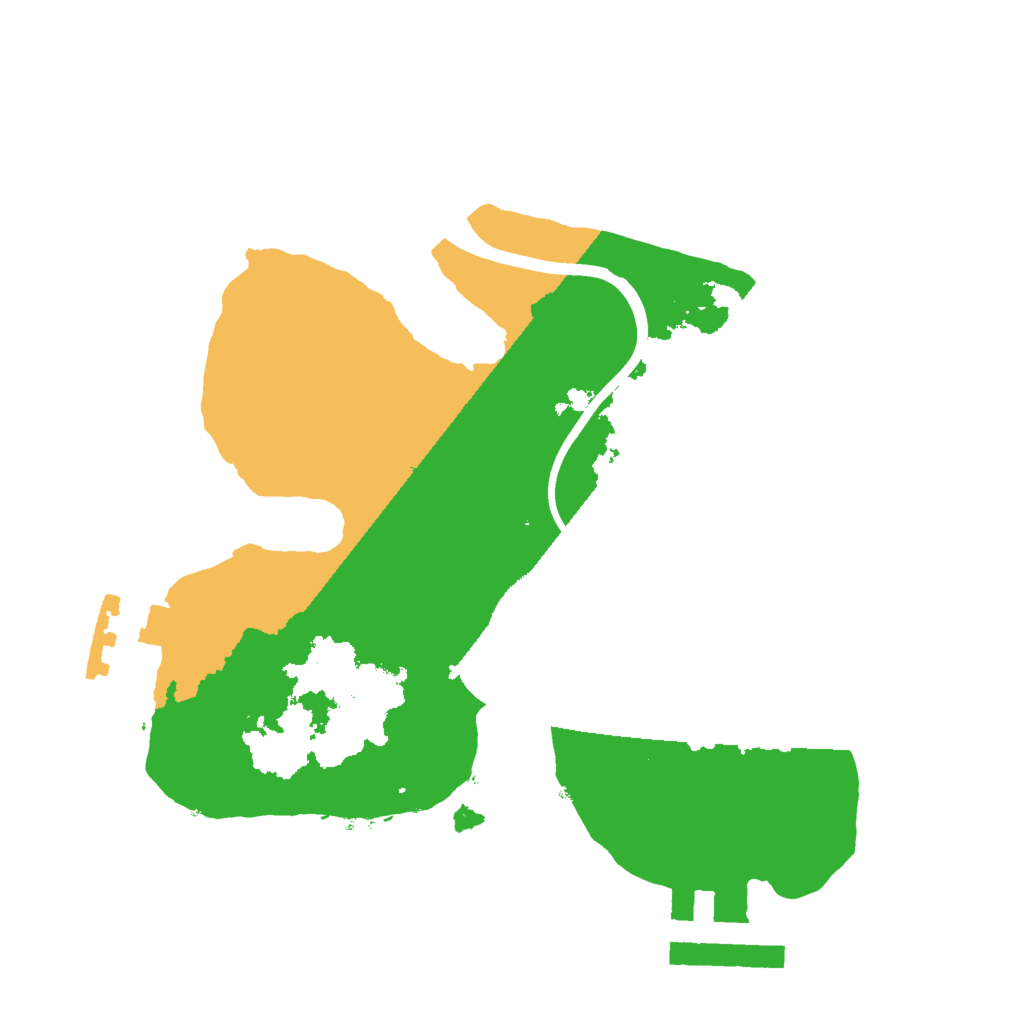 Biome Rust Map: Procedural Map, Size: 1800, Seed: 3869