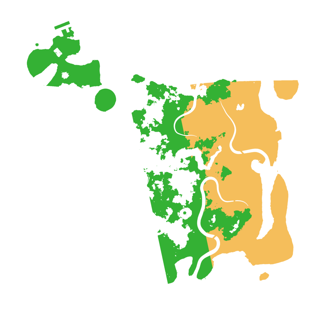 Biome Rust Map: Procedural Map, Size: 4000, Seed: 5645487