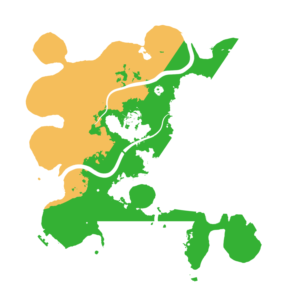 Biome Rust Map: Procedural Map, Size: 3250, Seed: 1591450671