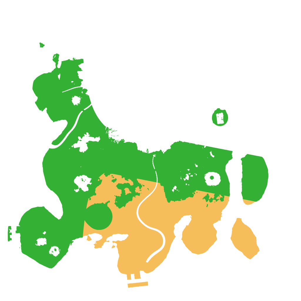 Biome Rust Map: Procedural Map, Size: 3000, Seed: 1825767743