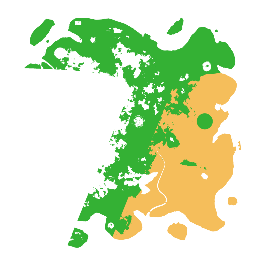 Biome Rust Map: Procedural Map, Size: 4250, Seed: 150501