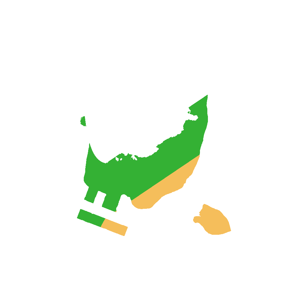 Biome Rust Map: Procedural Map, Size: 1200, Seed: 1240443850