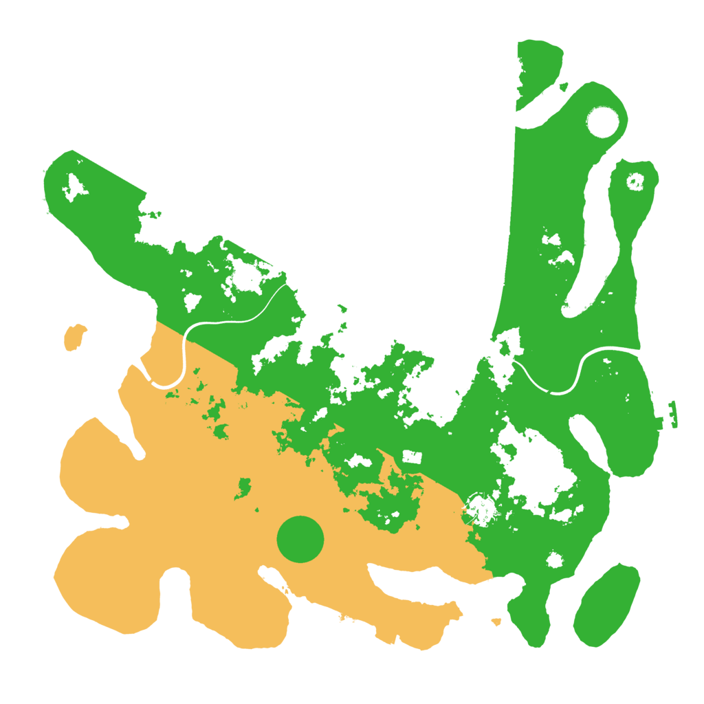 Biome Rust Map: Procedural Map, Size: 3950, Seed: 976642688