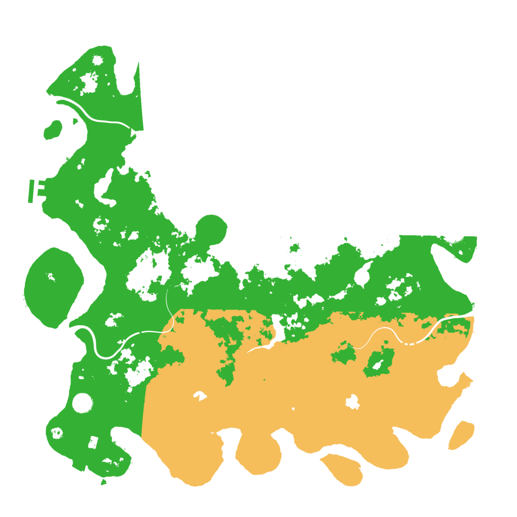 Biome Rust Map: Procedural Map, Size: 4500, Seed: 21125