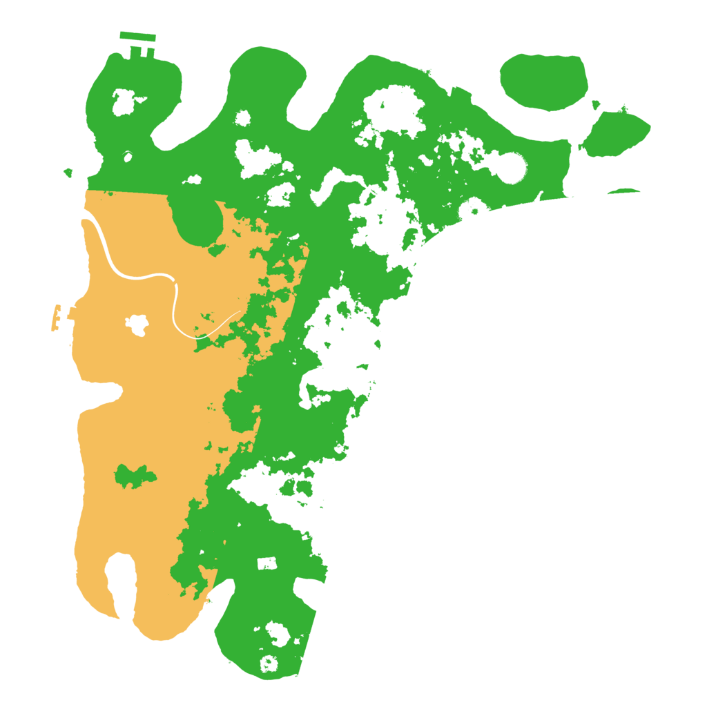 Biome Rust Map: Procedural Map, Size: 4000, Seed: 49313862